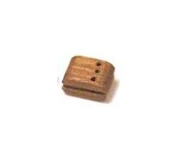 Trilple Sheave Walnut Blocks 9/32" (7 mm)