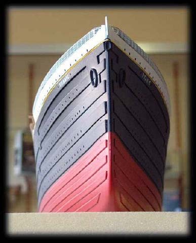 Kit maquette du paquebot Titanic en bois à monter - Marque Mantua