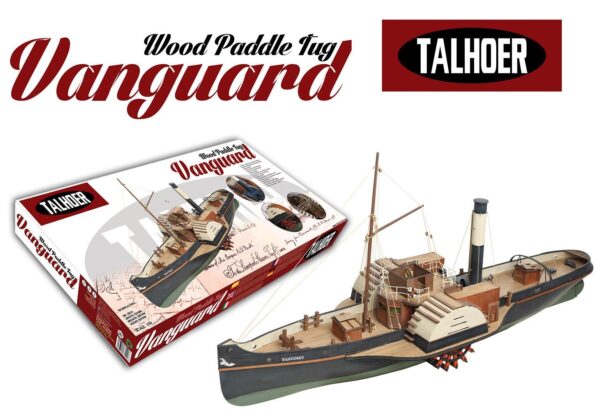 Wooden Paddle Tug Vanguard
