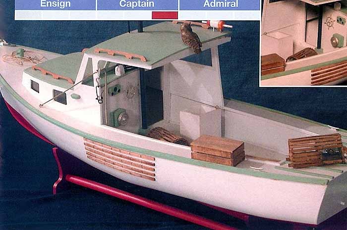 Lobster Boat - BlueJacket  Bluejacket Ship Kits - Historic Ships