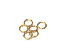 Brass Split Rings 5/32" (4 mm)