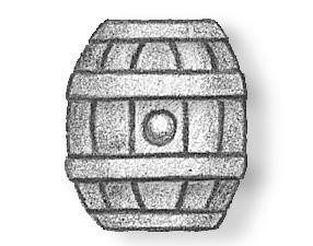 Metal Oval Barrels 13mm
