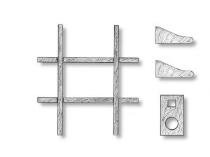 British Crosstrees 25x27mm (AM4296/02)