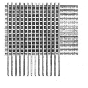 Wooden Unassembled Grating 52mm (AM4325/07)
