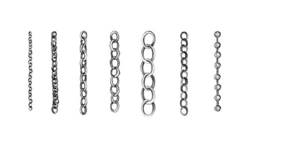 Brass Chain Type H 3mm