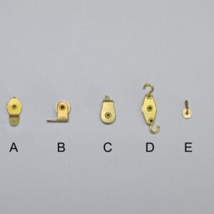 Brass Working Blocks Type B 9mm (AM4855/03)