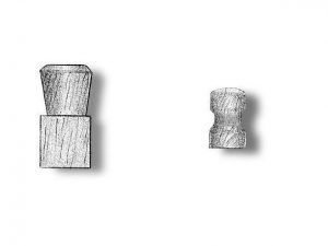 Wooden Bollards 9mm (AM4910/09)