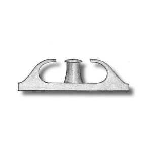 Burnished Chocks with Bollards 17mm (AM4926/17)