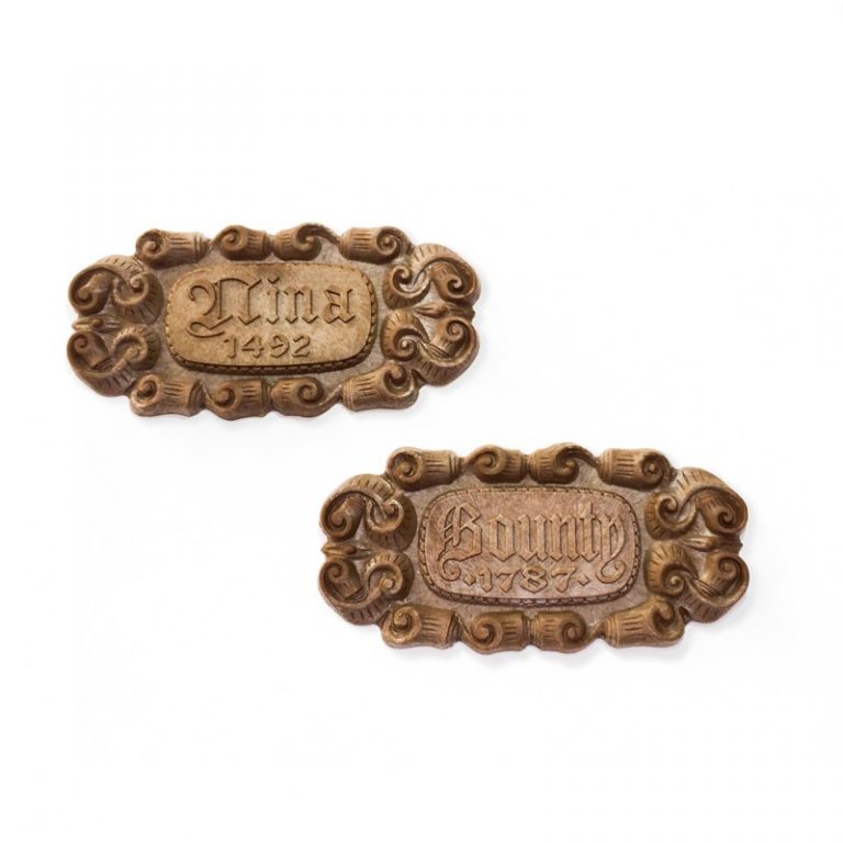 Santa Maria Nameplate 10x5cm