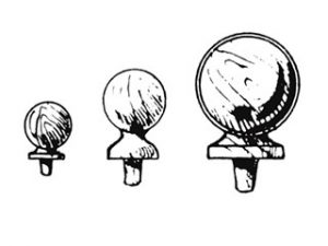 Wooden Knobs 7mm (AM6000/01)