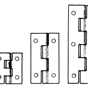 Working Hinges 25x10mm (AM6040/04)