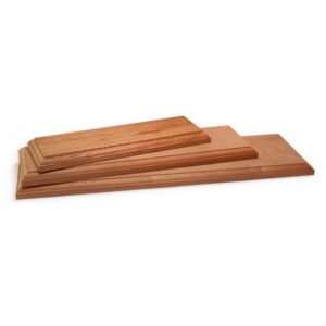 Natural Wood Baseboards 40x12x2cm – Amati