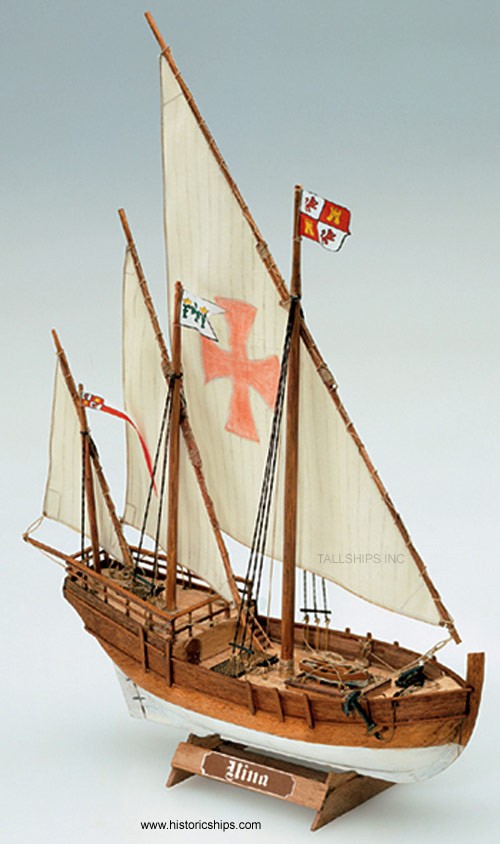 Mini Nina Wood Ship Kit