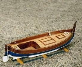 Mini Mamoli wood ship kit Gozzo Mediterranean