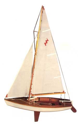 Lightning Sailboat | Dumas Ship Kits- Historic Ships