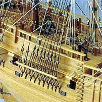 HMS Endeavour wooden ship model kit