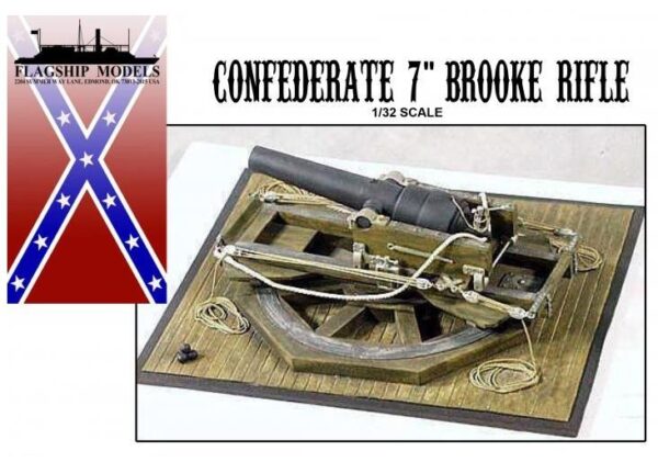 7 Confederate Brooke Rifle