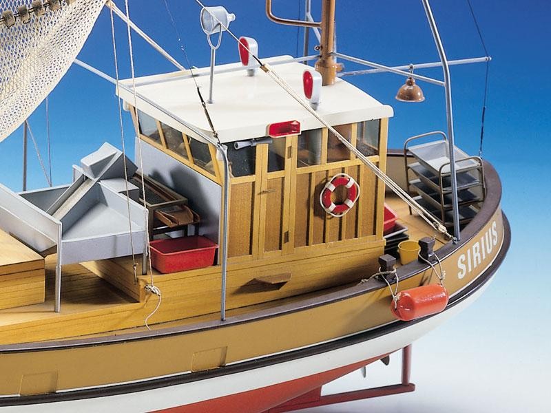 Sirius Classic Fishing Trawler - Krick  Krick Kits of Germany- Historic  Ships