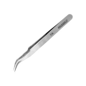 Curved Stainless Steel Tweezers