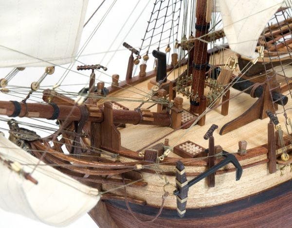 HMS Bounty with Cutaway Hull