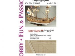 Sails for Papegojan 1:96 – Shipyard