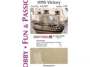 HMS Victory Studding Sails 1:96 – Shipyard