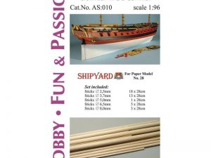 Mast Set for Santa Leocadia – Shipyard