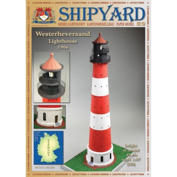 Westerheversand Lighthouse 1:87 (H0)