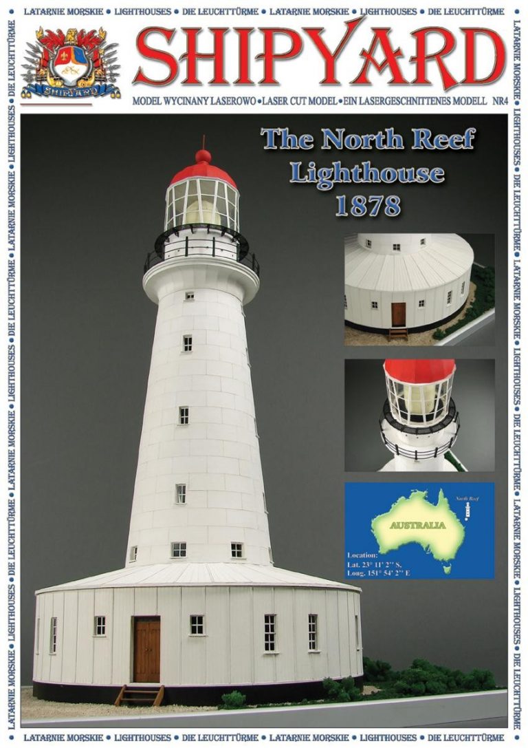 North Reef Lighthouse 1878 1:87 (HO)