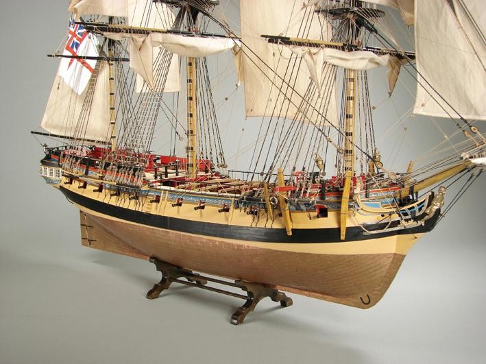 Grue portuaire 18è siècle - 1/72 Shipyard models - carton P_5_5_8_4_5584-HMS-Mercury-1779-172
