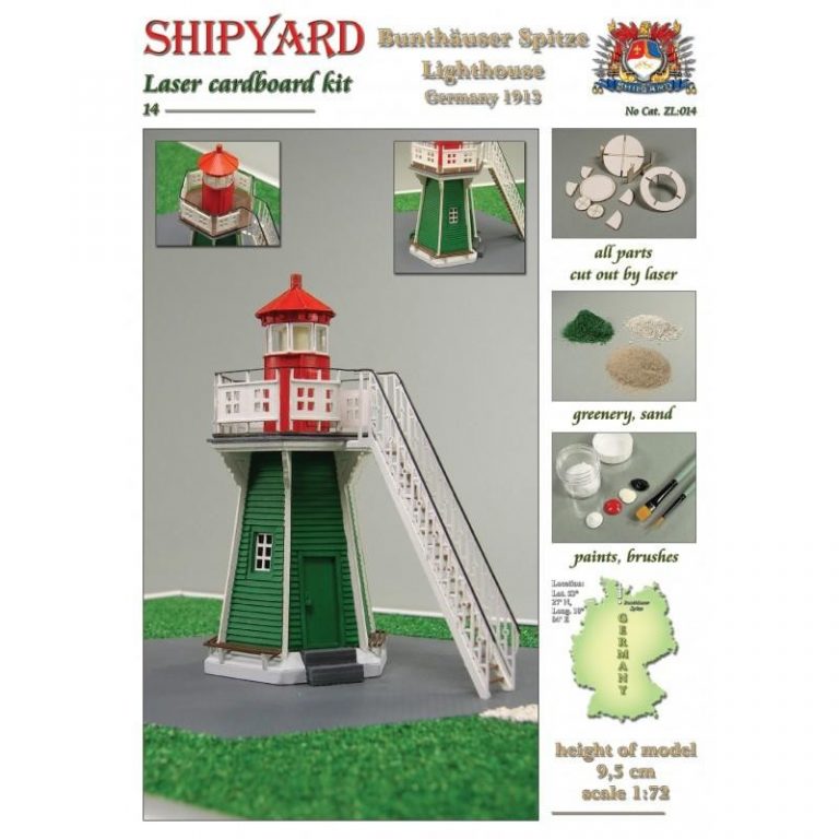 Bunthauser Spitze Lighthouse 1:72
