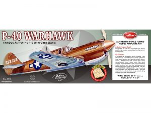 P-40 Warhawk – Guillow’s