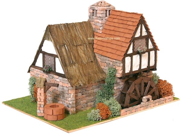 Country Cottage with Waterwheet kit by Domus