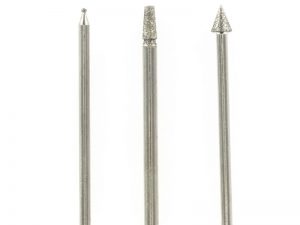 3 Pce Diamond Burs (Round) – ModelCraft