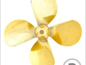 Brass Propeller 25-R-4BL-M3 – Raboesch