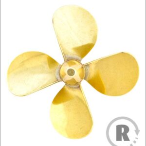 Brass Propeller 25-L-4BL-M2 – Raboesch