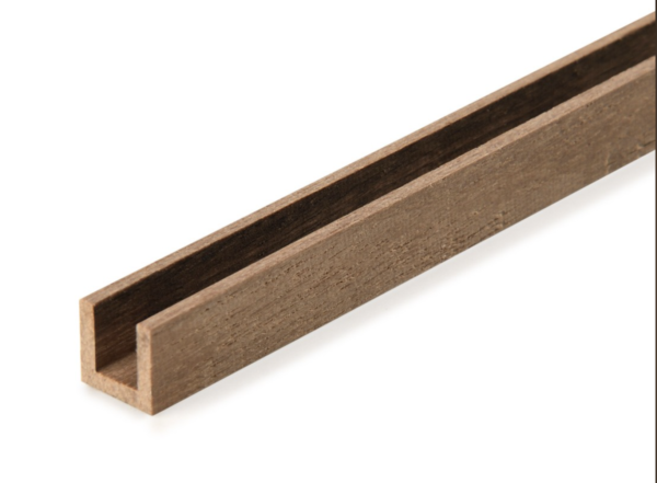 Walnut Profiles Section U 5x5mm - Amati