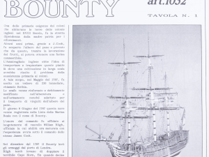 HMS Bounty Construction Plans – Amati