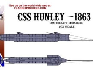 CSS Hunley Submarine – Flagship Models