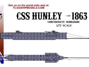 CSS Hunley Submarine – Flagship Models
