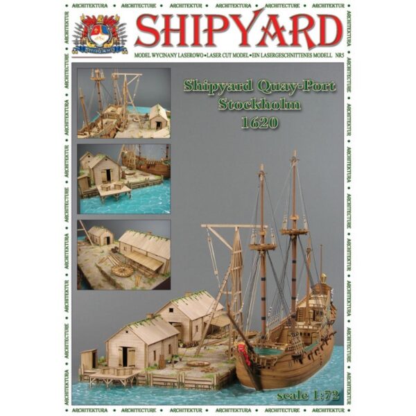 Stockholm Quay Port 1620 - Shipyard