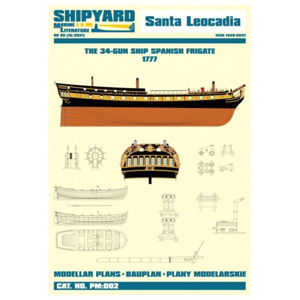 Santa Leocadia Modellar Plans - Shipyard
