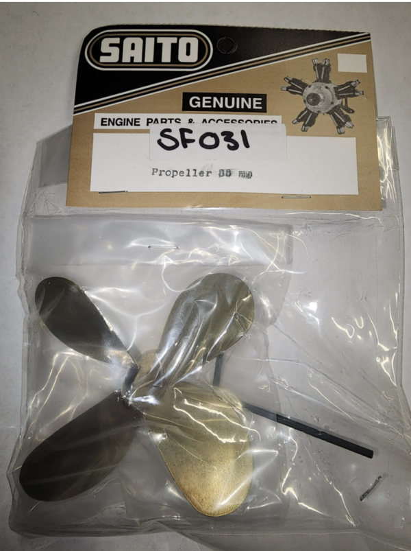 Propeller 88mm (Shaft 5 dia.) - Saito