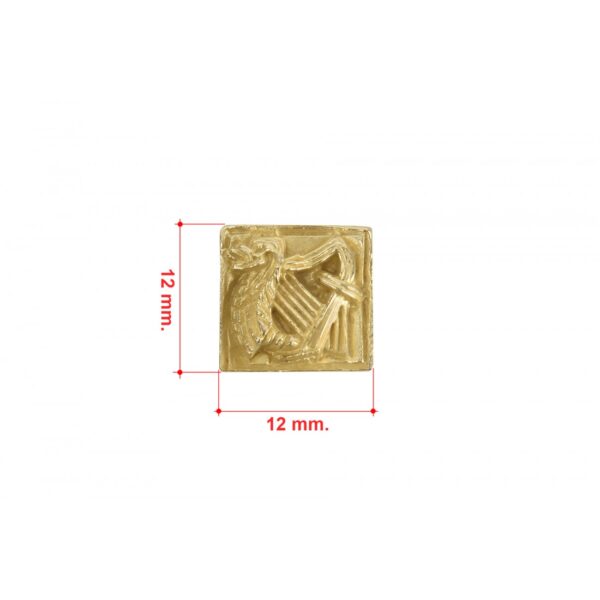 Brass Harp Tile 12mm - Image 2