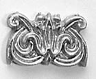 Fleur De Leis brass 10mm