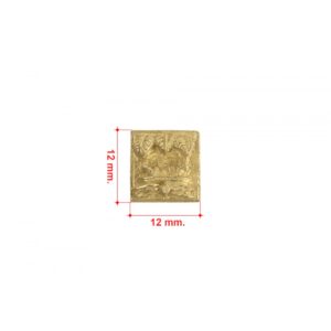 Leaf bundle Tile Brass 12mm