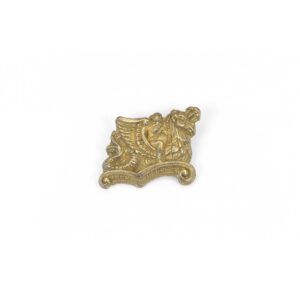 Griffin Facing Right Brass 40mm