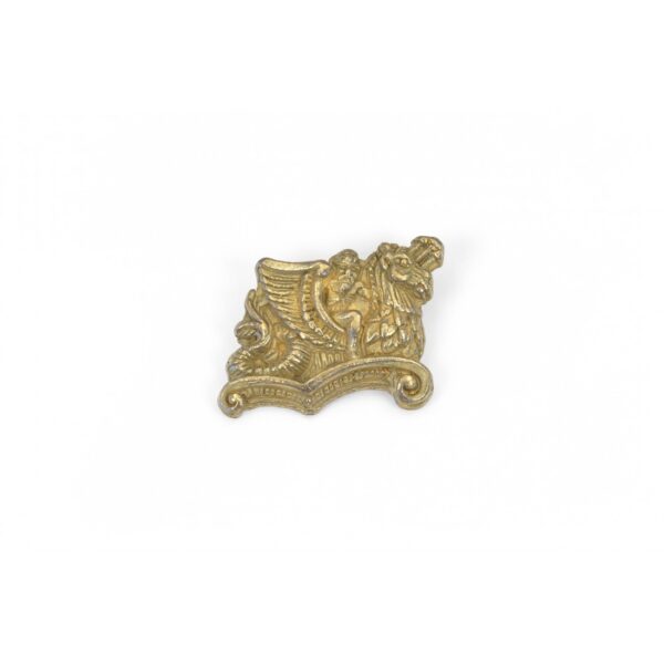 Griffin Facing Right Brass 40mm