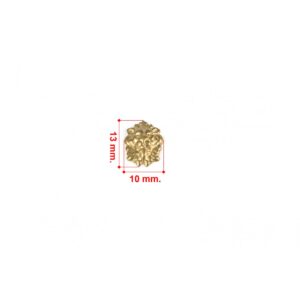 Lion Head Decoration 10x13mm
