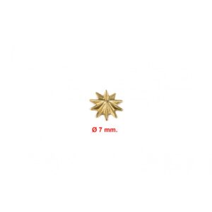 Brass Star Decoration 7mm